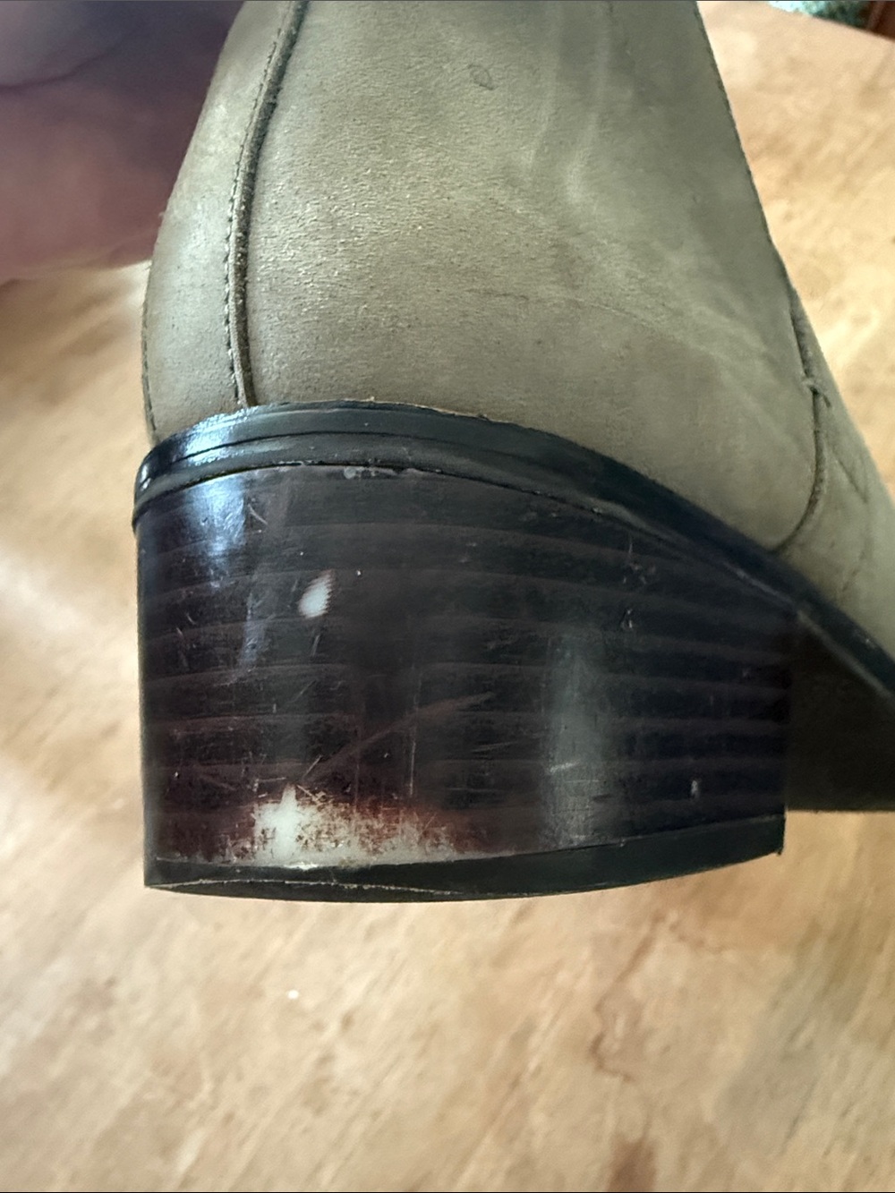 Vionic Sz 9 Joslyn Taupe & Gray Ankle Booties Weather Resistant Support - Picture 9 of 13